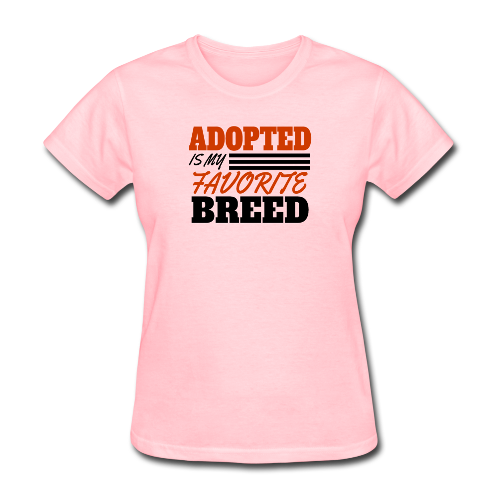 Women's Adopted T-Shirt - pink