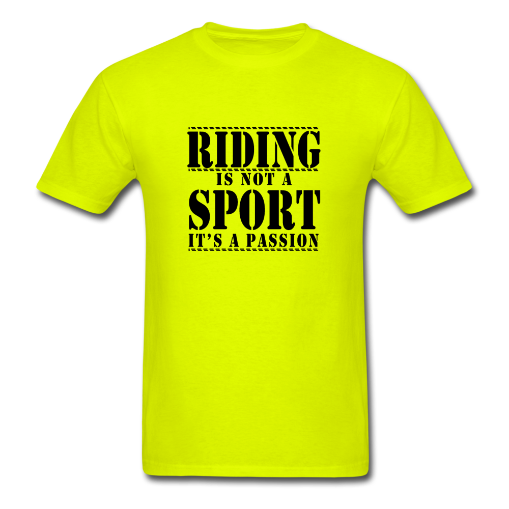Unisex Classic Riding T-Shirt - safety green