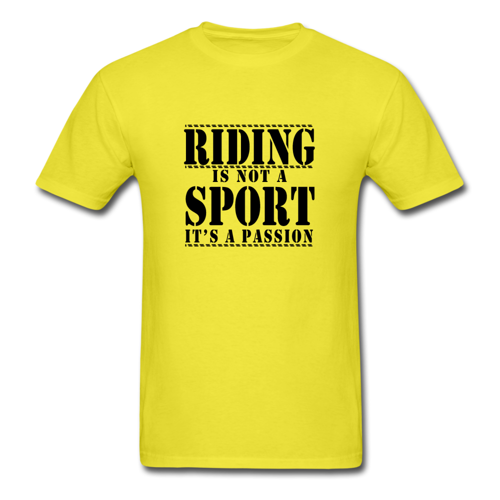 Unisex Classic Riding T-Shirt - yellow