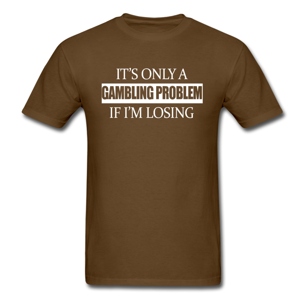 Unisex Classic Gambling T-Shirt - brown