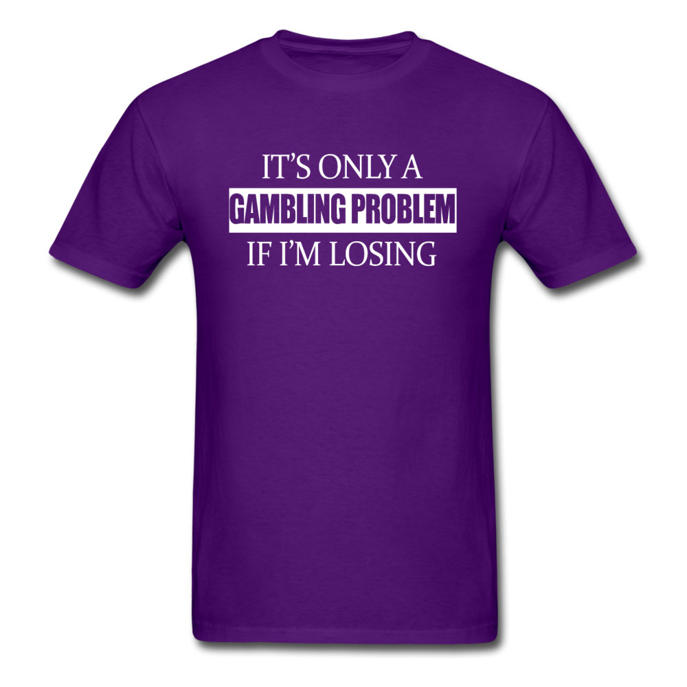 Unisex Classic Gambling T-Shirt - purple