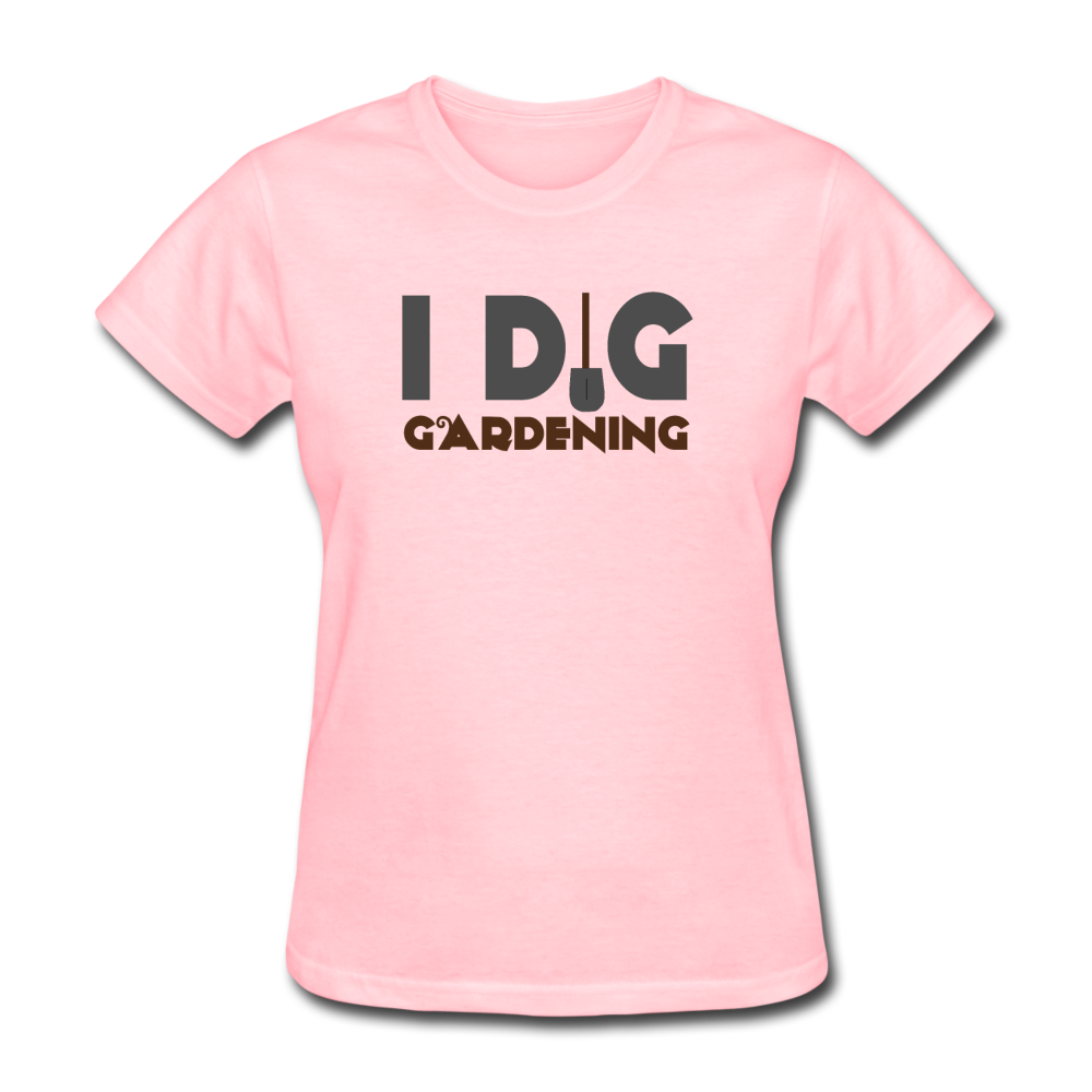 Women's I Dig Gardening T-Shirt - pink