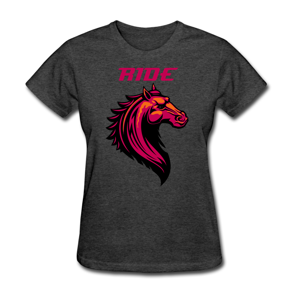 Women's RIDE T-Shirt - heather black