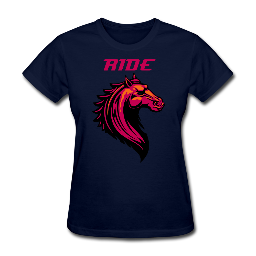 Women's RIDE T-Shirt - navy