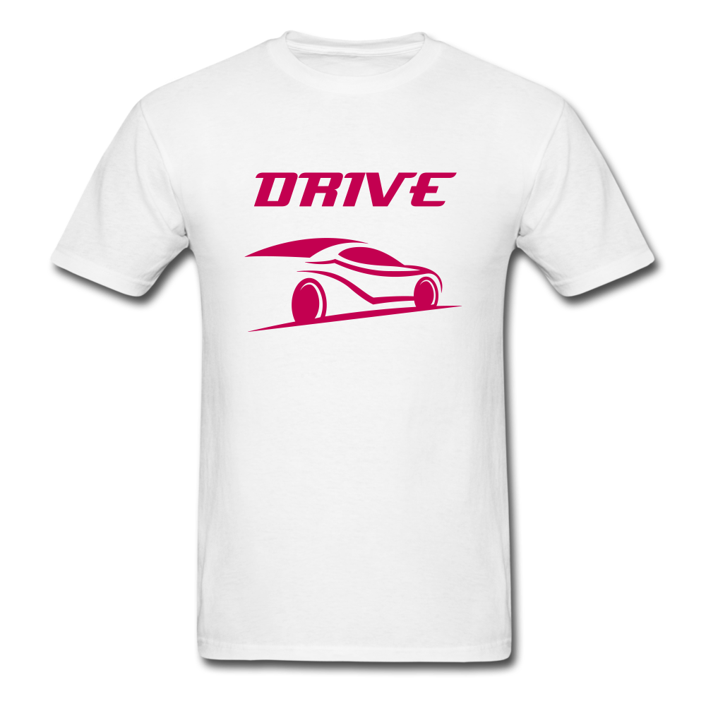Unisex Classic DRIVE T-Shirt - white