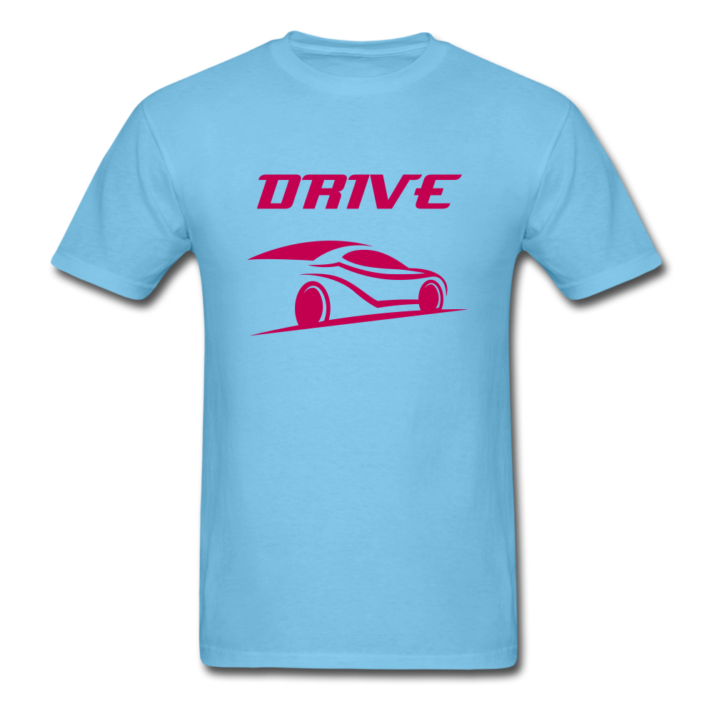 Unisex Classic DRIVE T-Shirt - aquatic blue