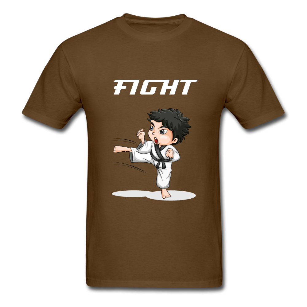 Unisex Classic FIGHT T-Shirt - brown
