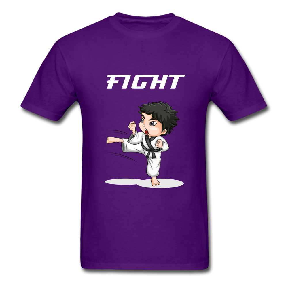 Unisex Classic FIGHT T-Shirt - purple