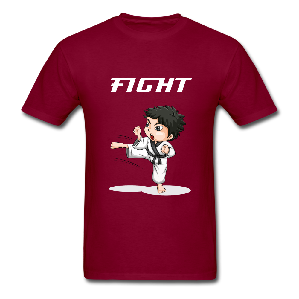 Unisex Classic FIGHT T-Shirt - burgundy