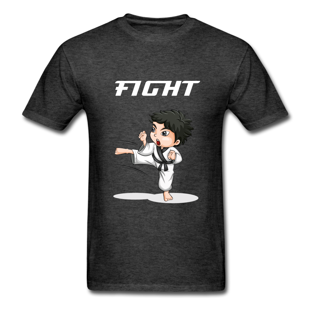 Unisex Classic FIGHT T-Shirt - heather black