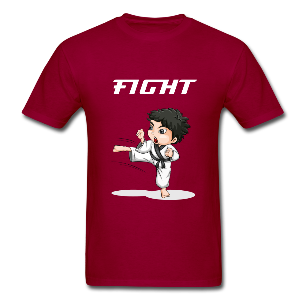 Unisex Classic FIGHT T-Shirt - dark red