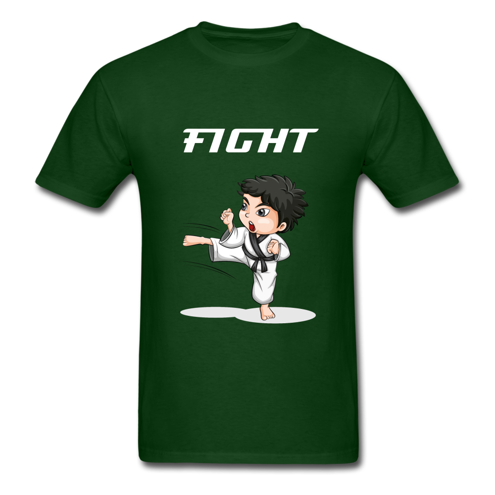 Unisex Classic FIGHT T-Shirt - forest green