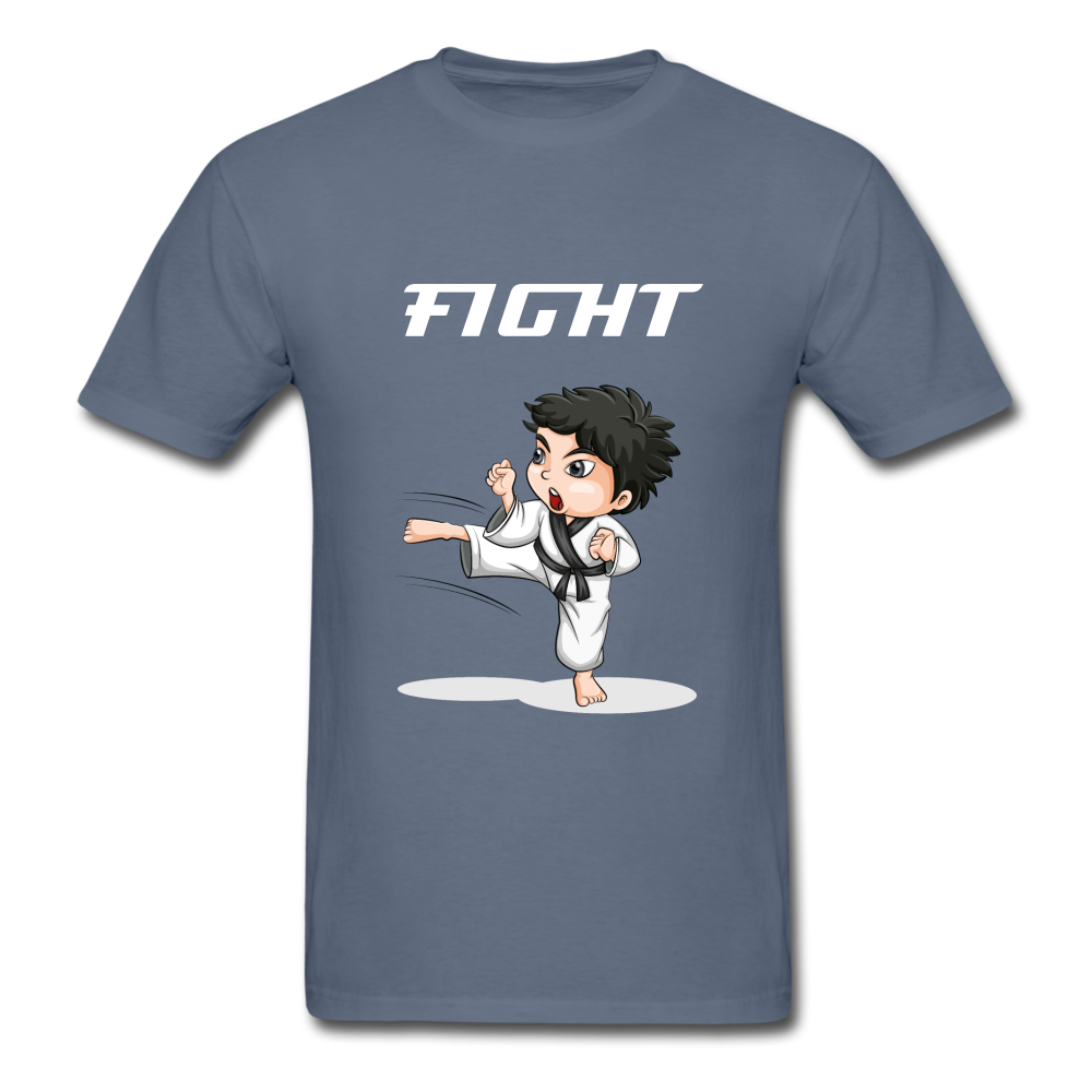 Unisex Classic FIGHT T-Shirt - denim