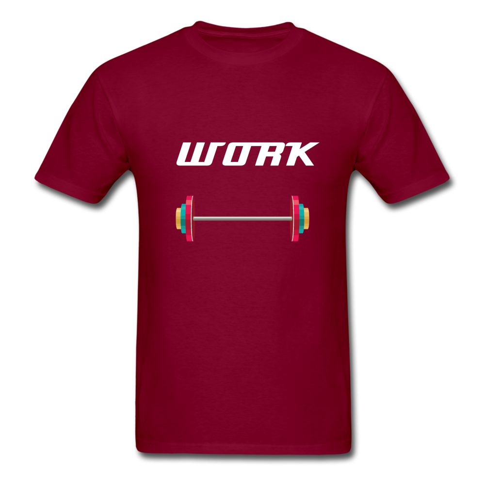 Unisex Classic WORK T-Shirt - burgundy