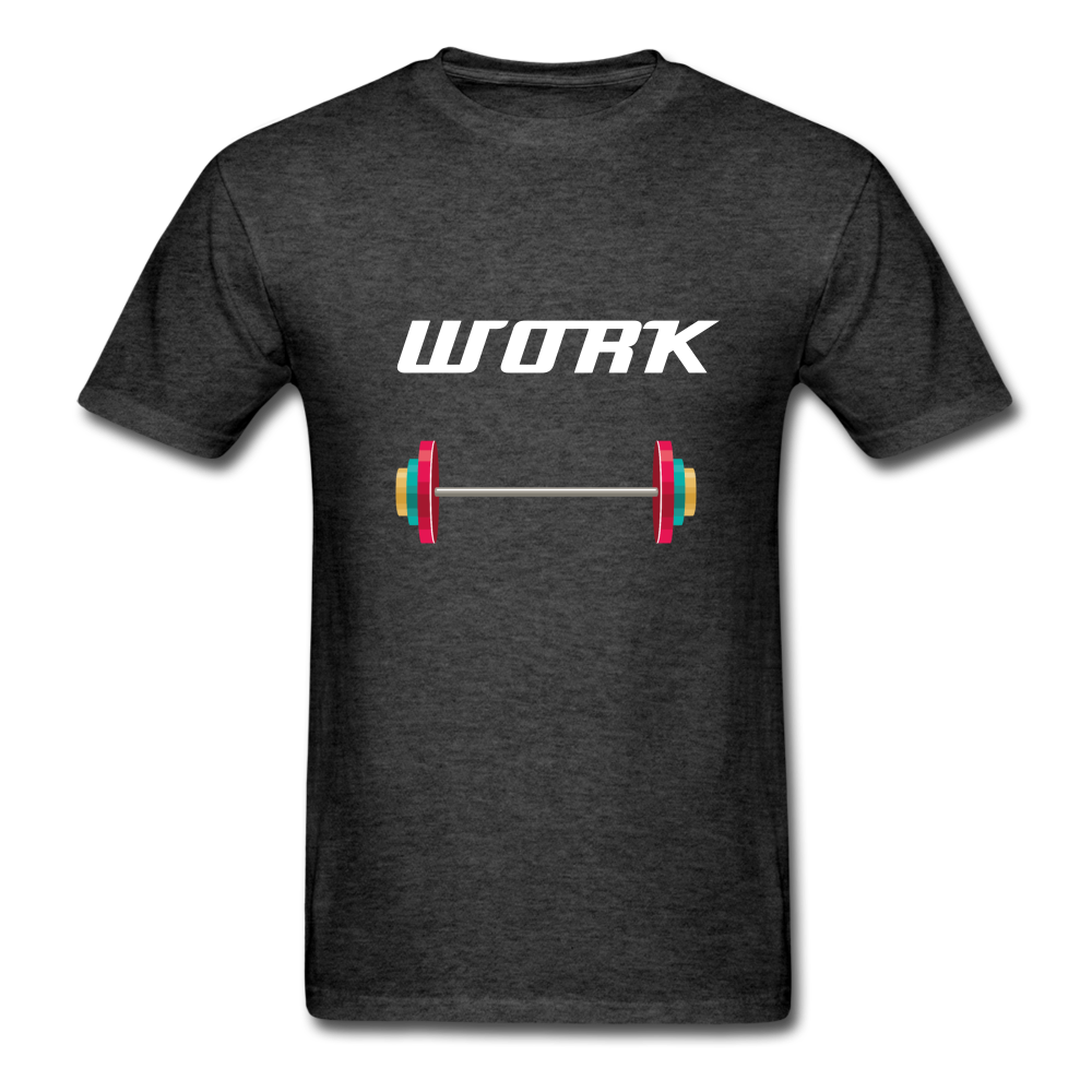 Unisex Classic WORK T-Shirt - heather black