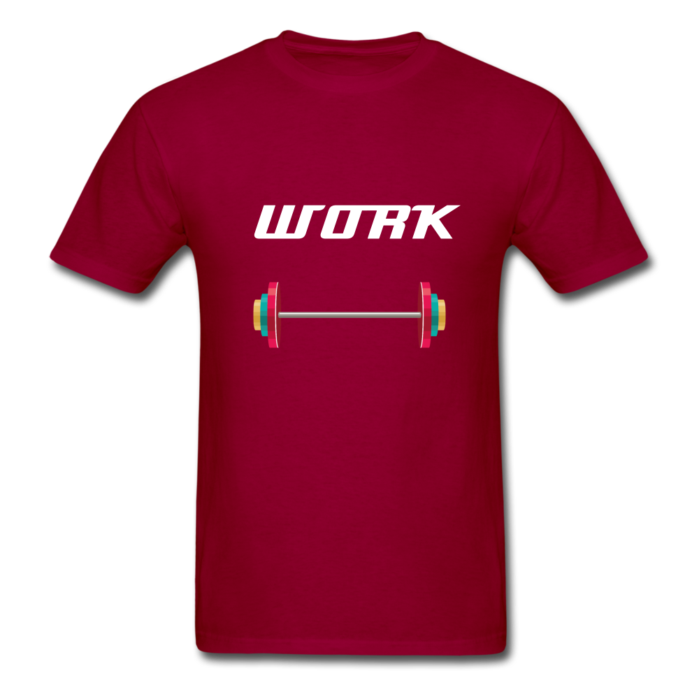 Unisex Classic WORK T-Shirt - dark red