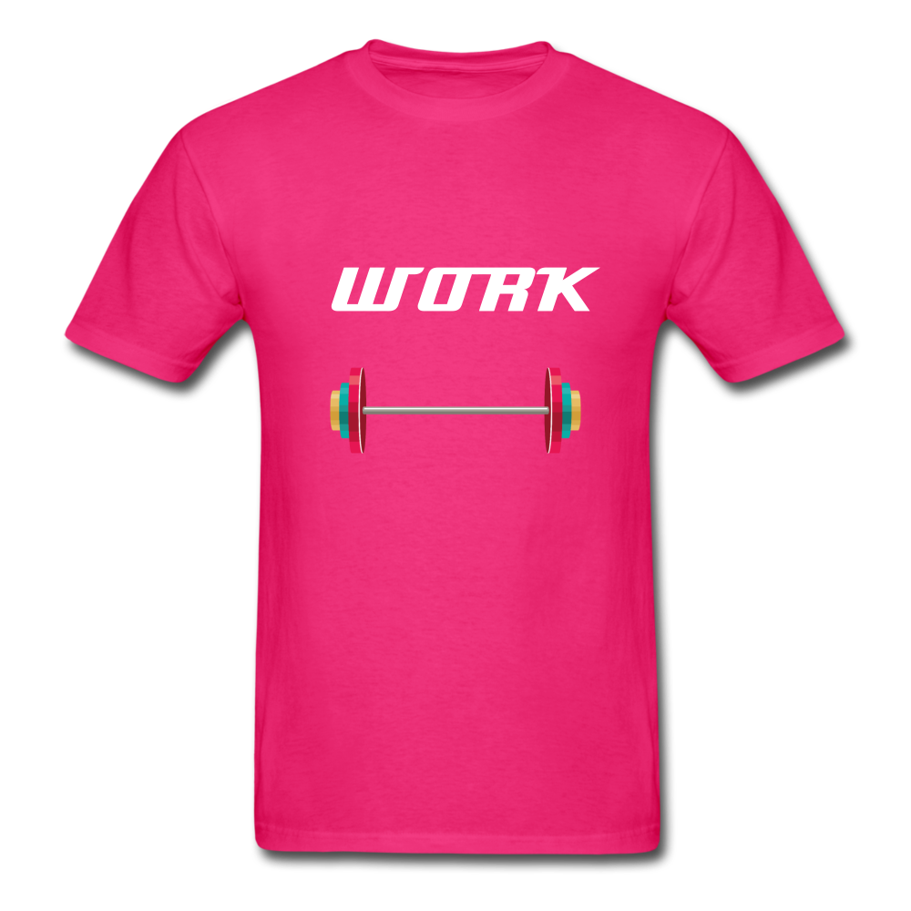 Unisex Classic WORK T-Shirt - fuchsia
