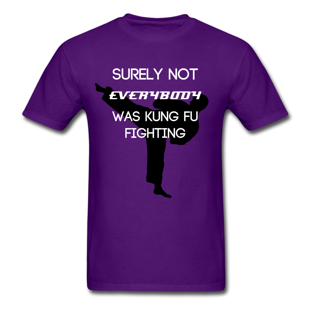 Unisex Classic Kung Fu Fighting T-Shirt - purple
