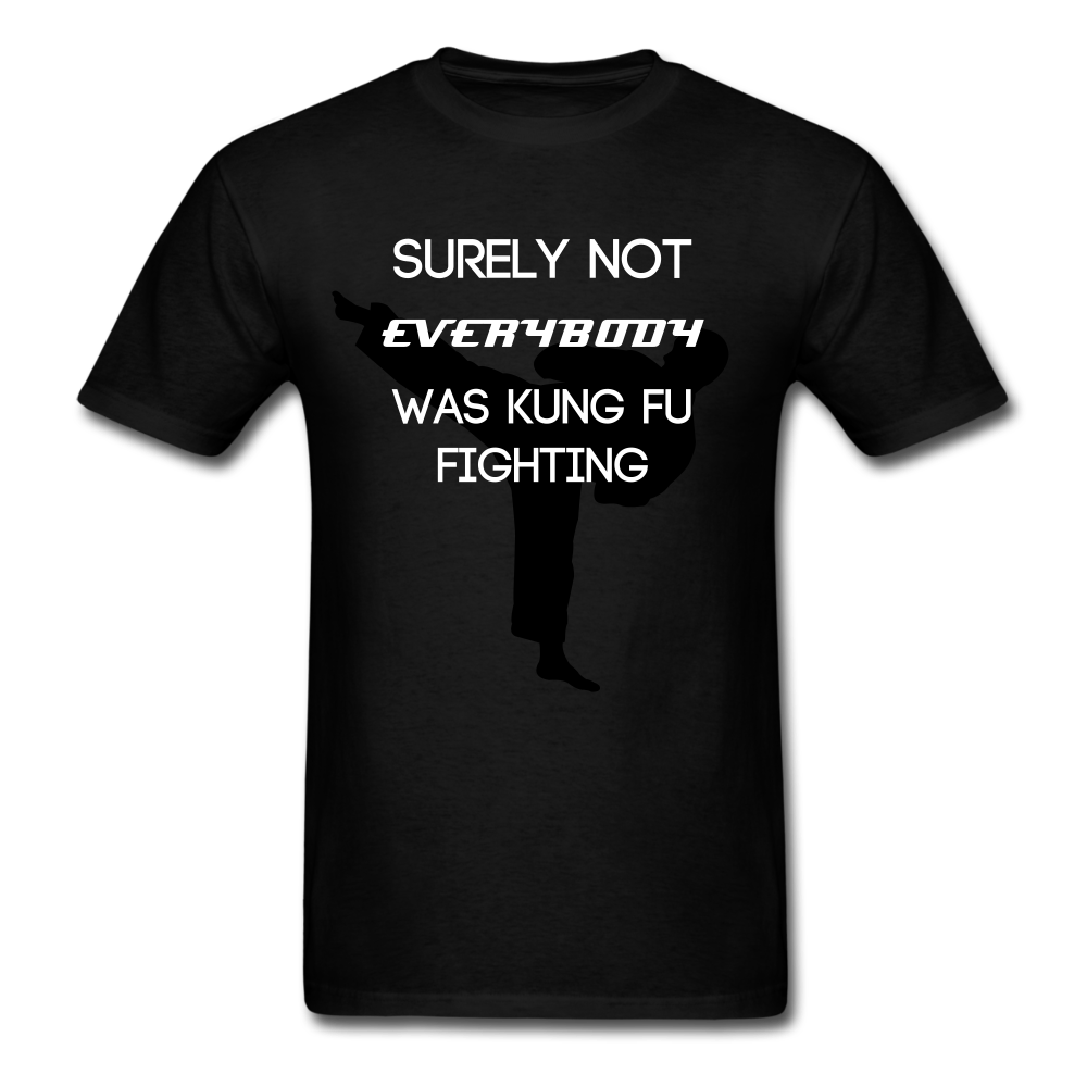 Unisex Classic Kung Fu Fighting T-Shirt - black