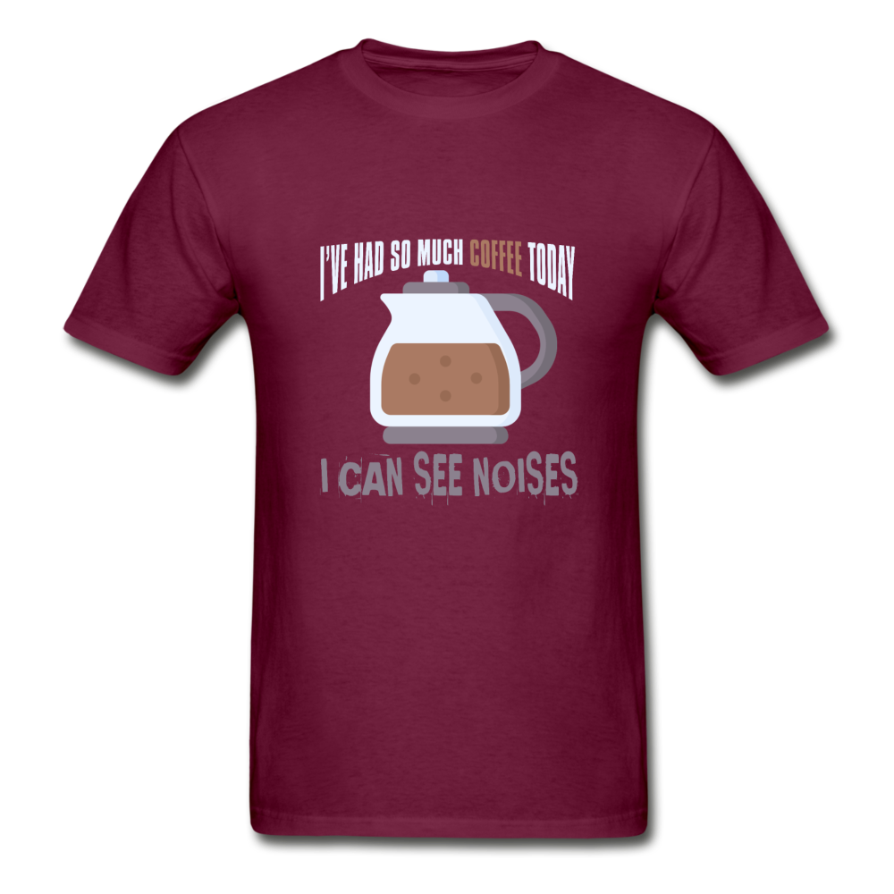 Gildan Ultra Cotton Adult Coffee T-Shirt - burgundy