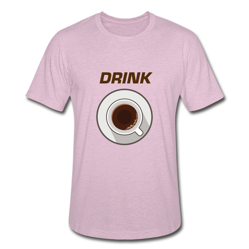 Unisex Heather Prism Drink Coffee T-Shirt - heather prism lilac