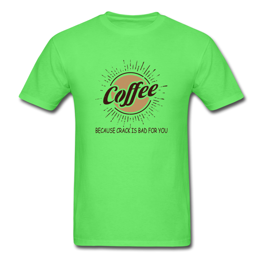Unisex Classic Coffee Crack T-Shirt - kiwi