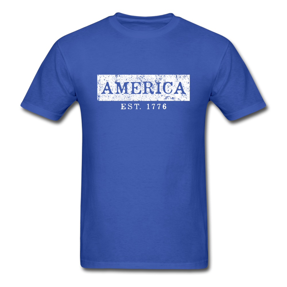Unisex Classic USA America 1776 T-Shirt - royal blue