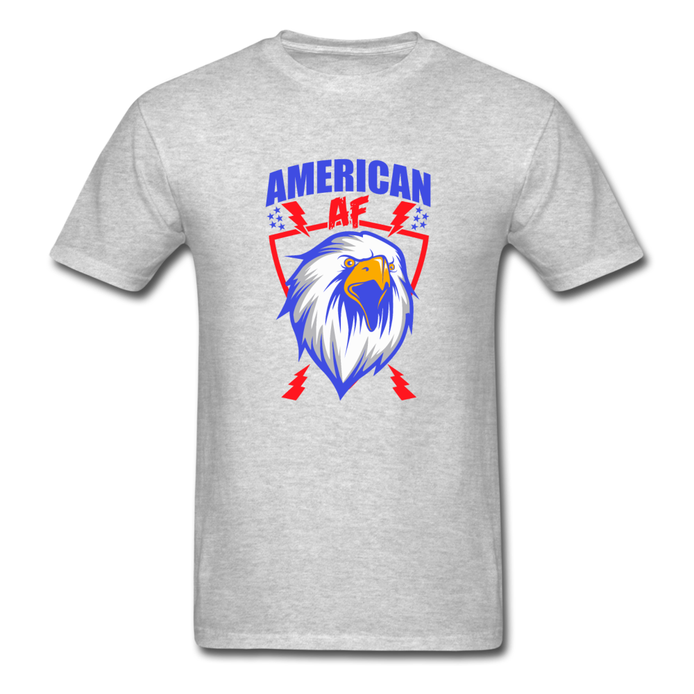 Unisex Classic USA American AF T-Shirt - heather gray