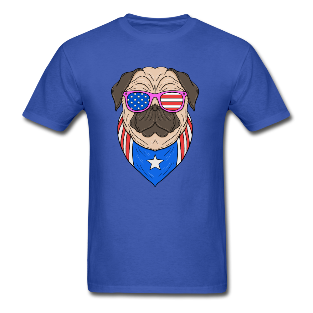 Unisex Classic USA Cool Dog T-Shirt - royal blue
