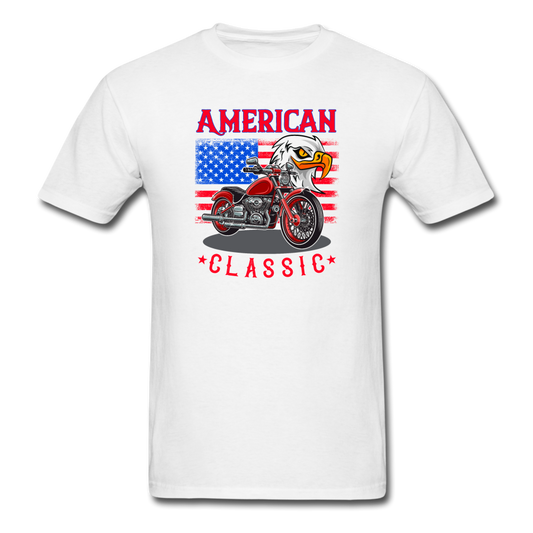 Unisex Classic USA T-Shirt - white