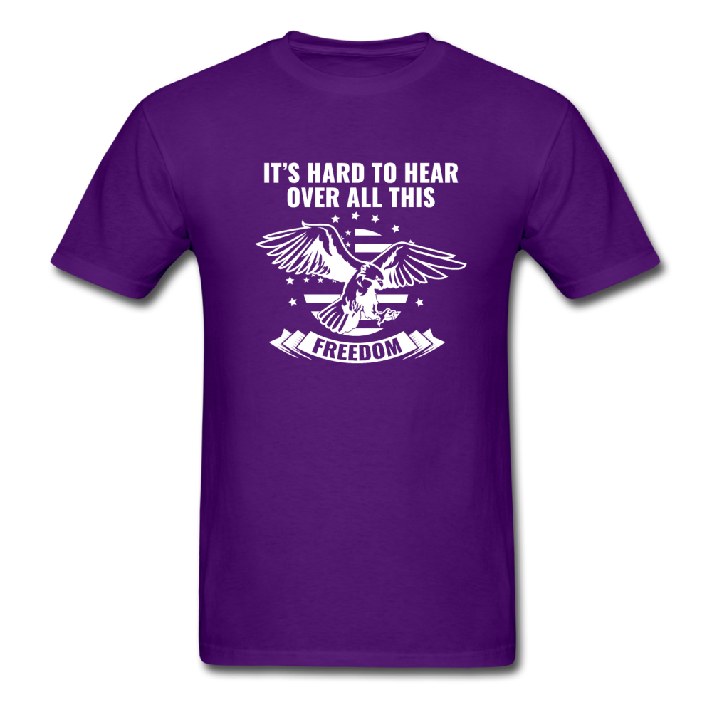 Unisex Classic USA Freedom T-Shirt - purple