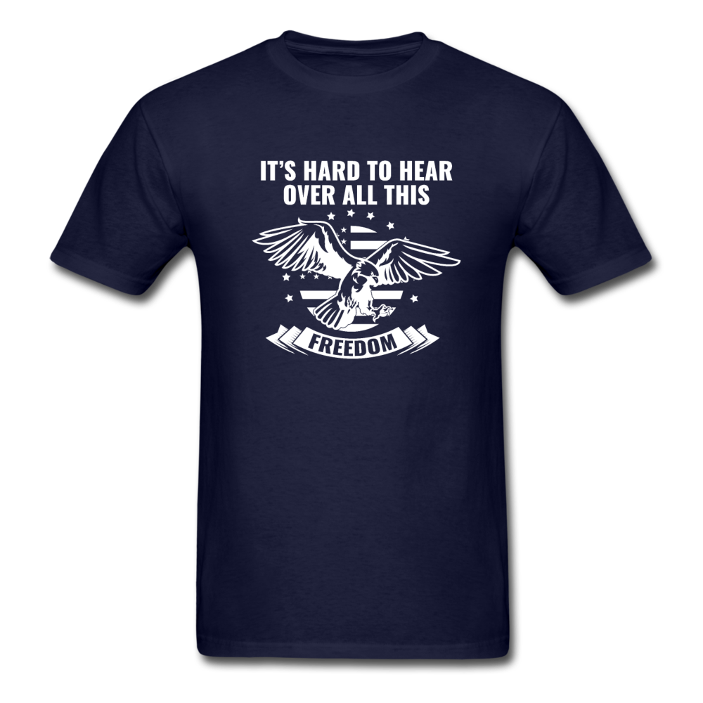 Unisex Classic USA Freedom T-Shirt - navy