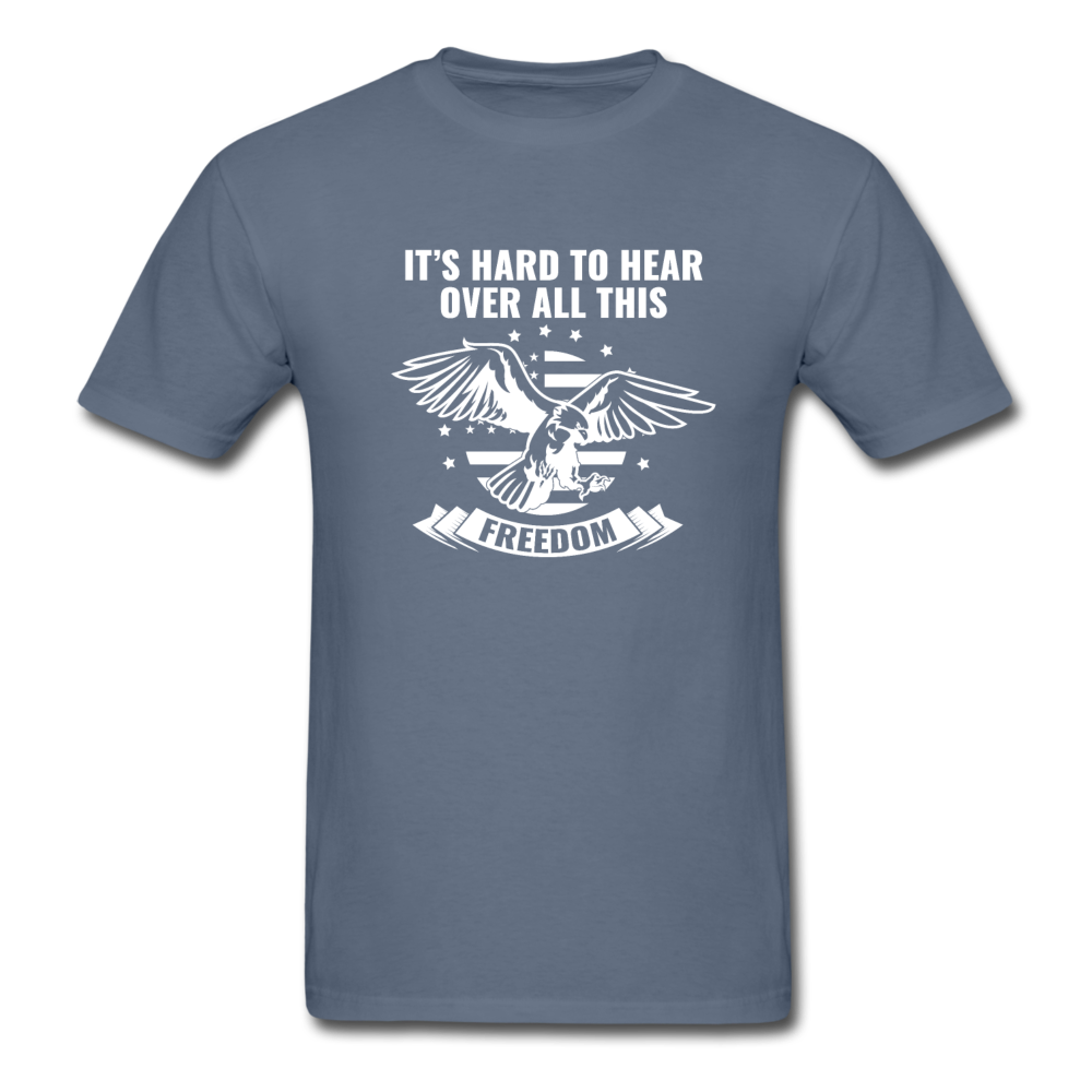 Unisex Classic USA Freedom T-Shirt - denim