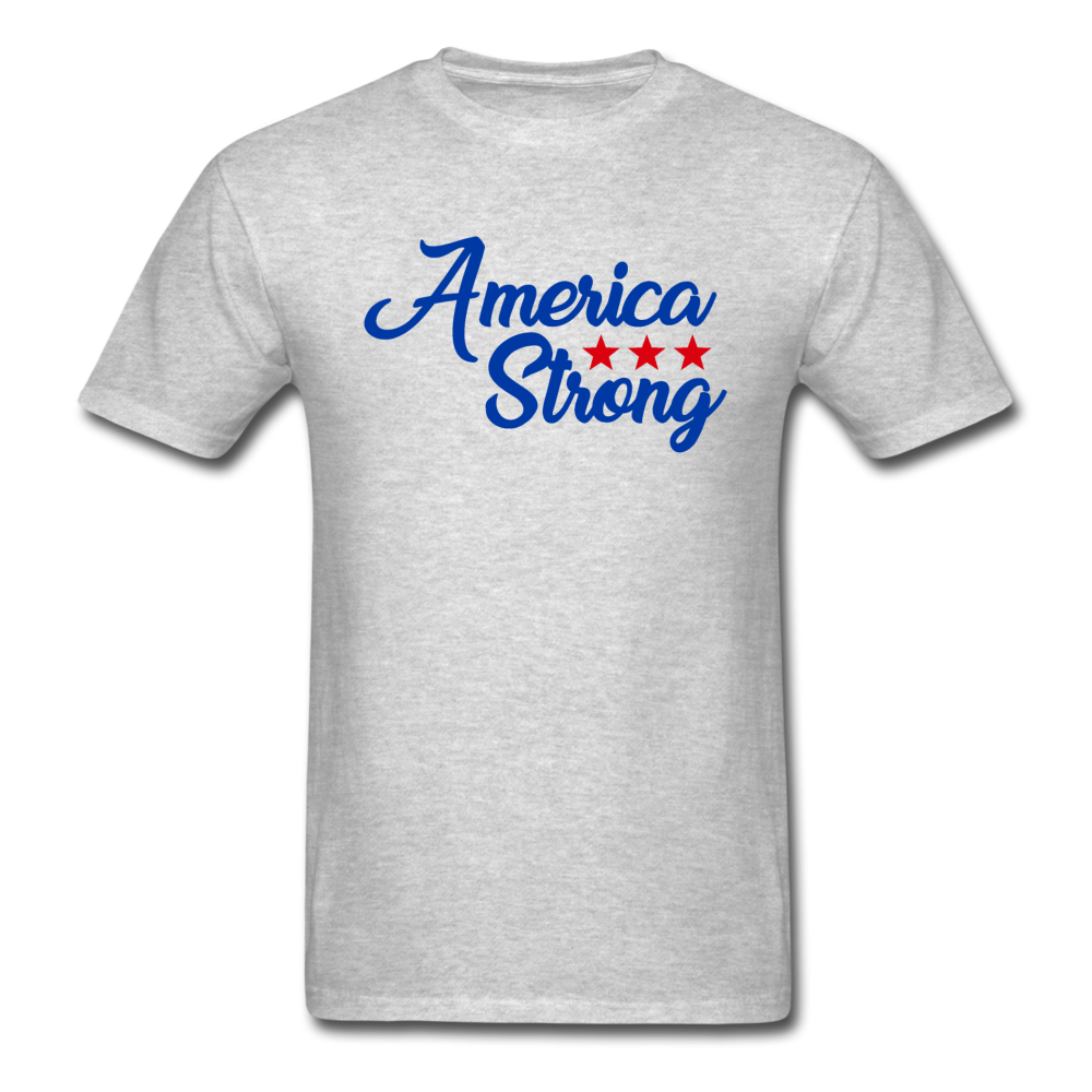 Unisex Classic America Strong T-Shirt - heather gray
