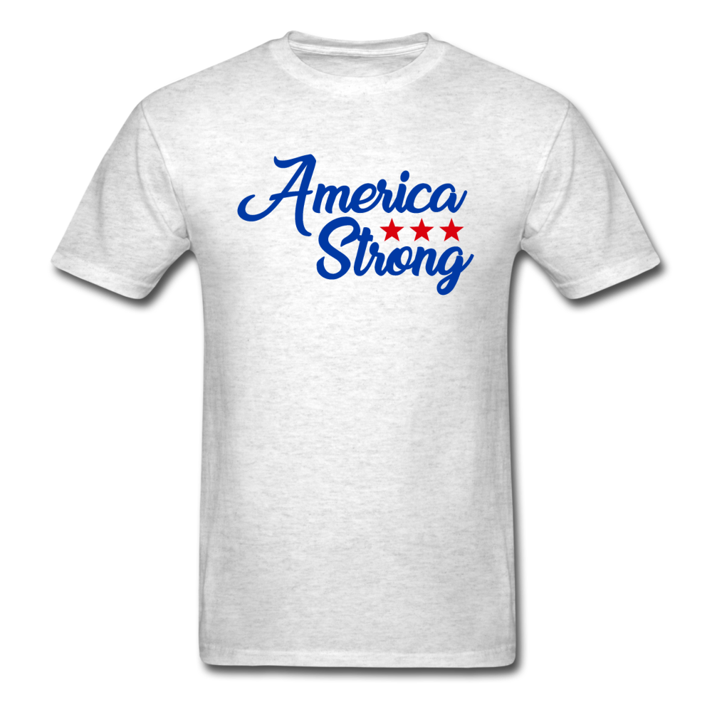 Unisex Classic America Strong T-Shirt - light heather gray