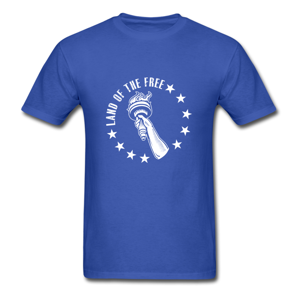 Unisex Classic USA Land of the Free T-Shirt - royal blue