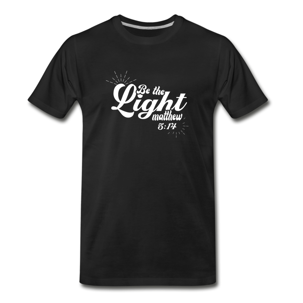 Men's Premium Be the Light T-Shirt - black