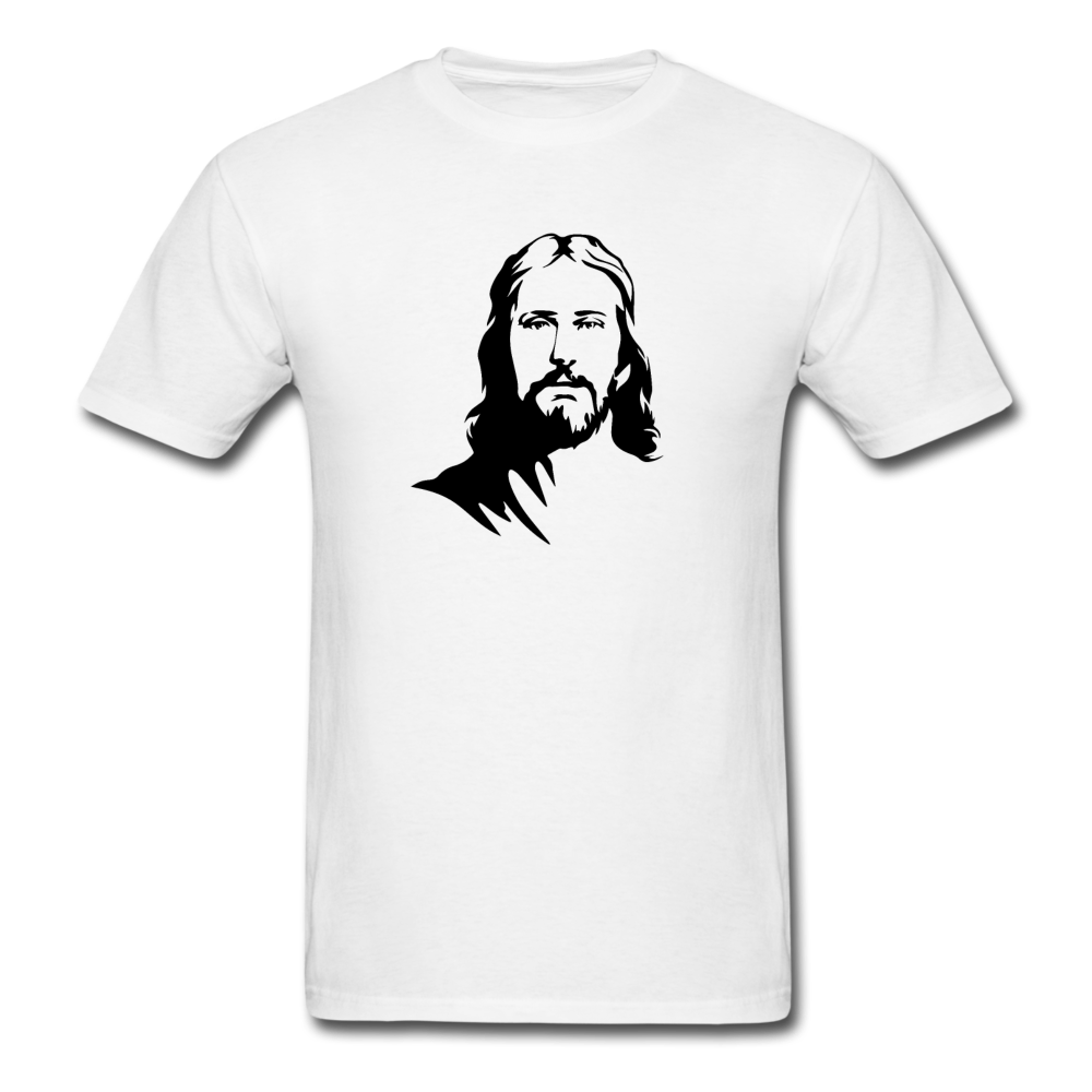 Unisex Classic Jesus T-Shirt - white