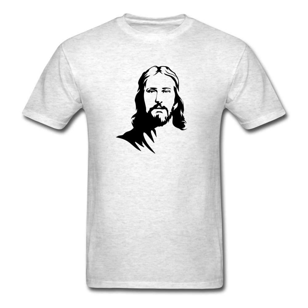 Unisex Classic Jesus T-Shirt - light heather gray