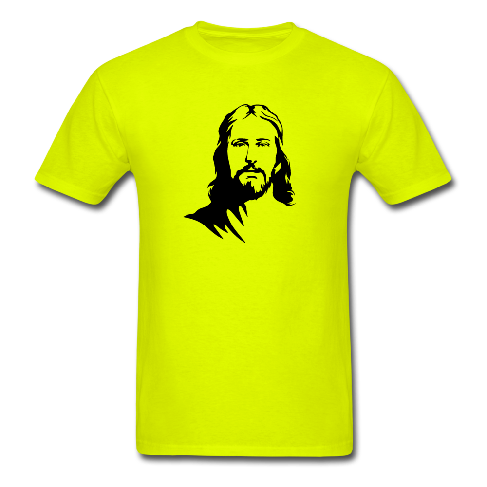 Unisex Classic Jesus T-Shirt - safety green