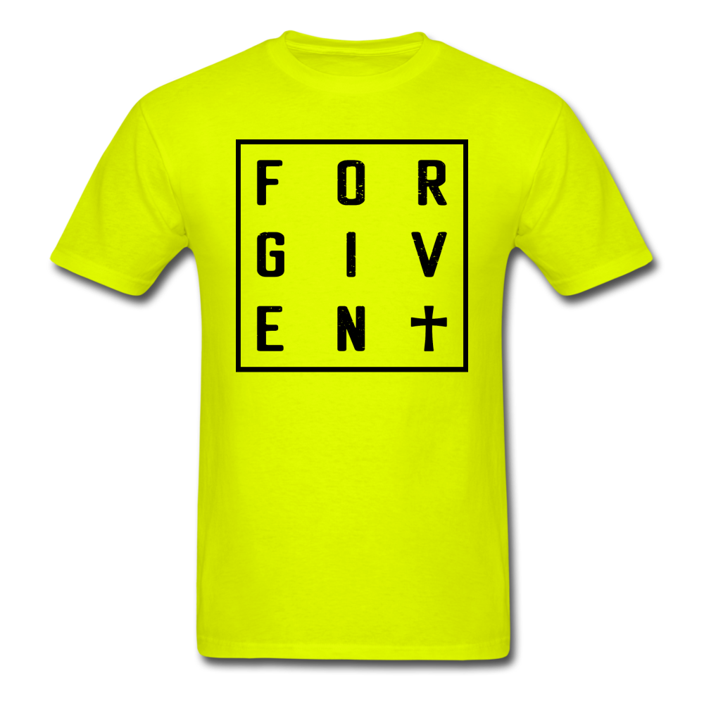 Unisex Classic Forgiven T-Shirt - safety green