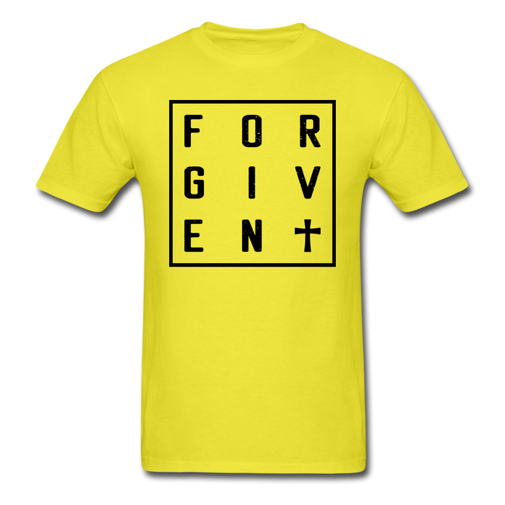 Unisex Classic Forgiven T-Shirt - yellow