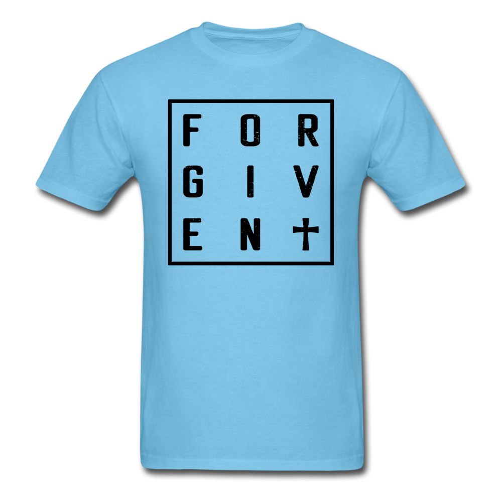 Unisex Classic Forgiven T-Shirt - aquatic blue