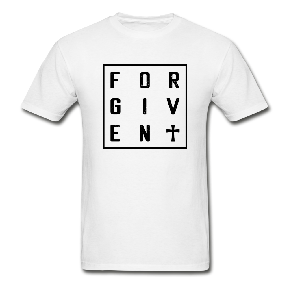Hanes Adult Tagless Forgiven T-Shirt - white