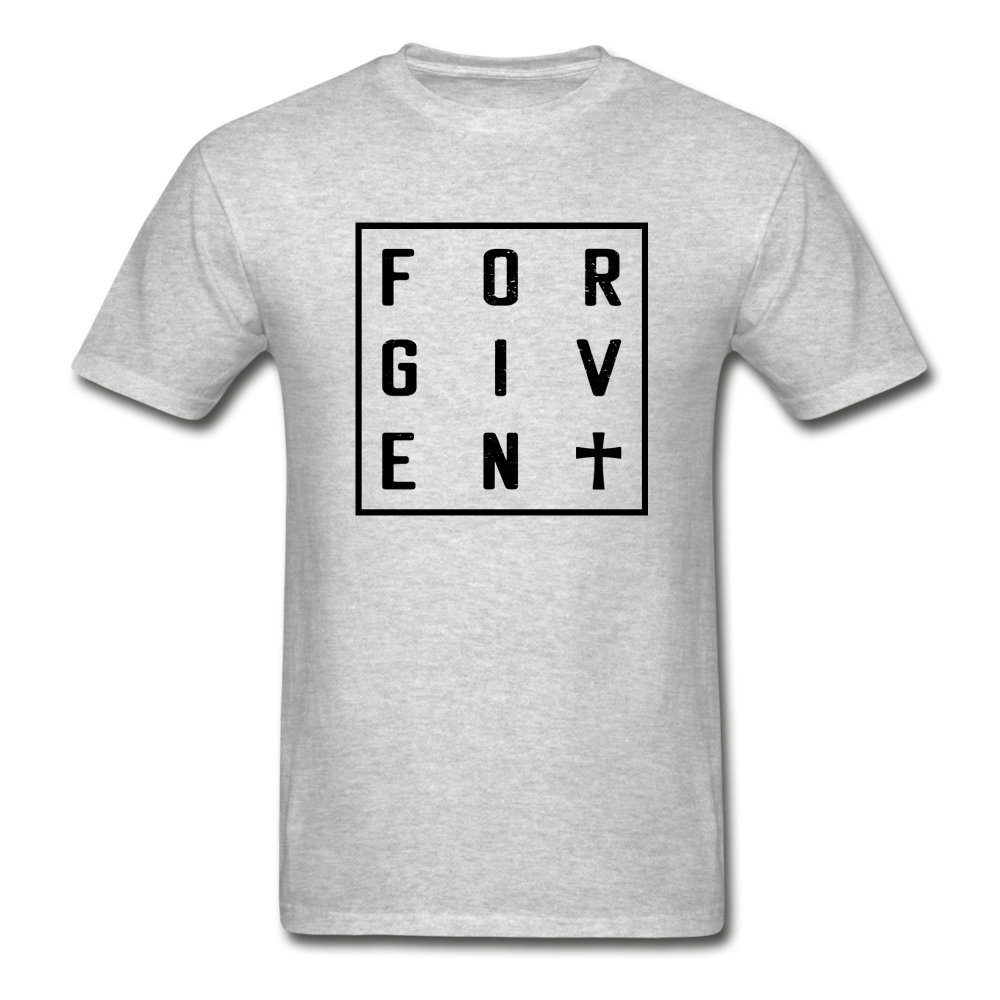 Hanes Adult Tagless Forgiven T-Shirt - heather gray