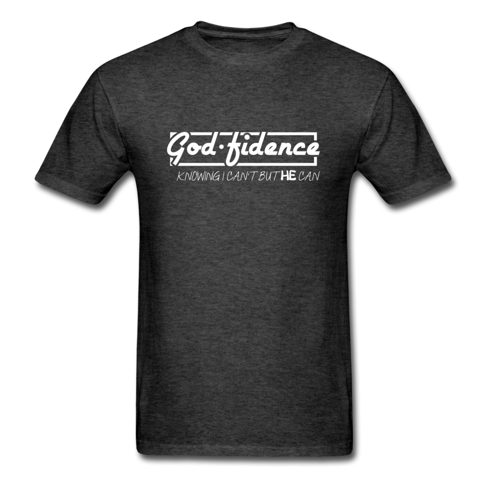 Unisex Classic Godfidence T-Shirt - heather black