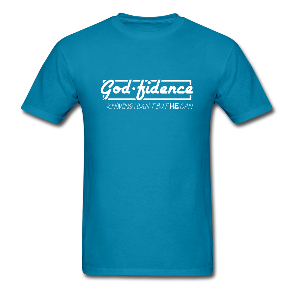 Unisex Classic Godfidence T-Shirt - turquoise
