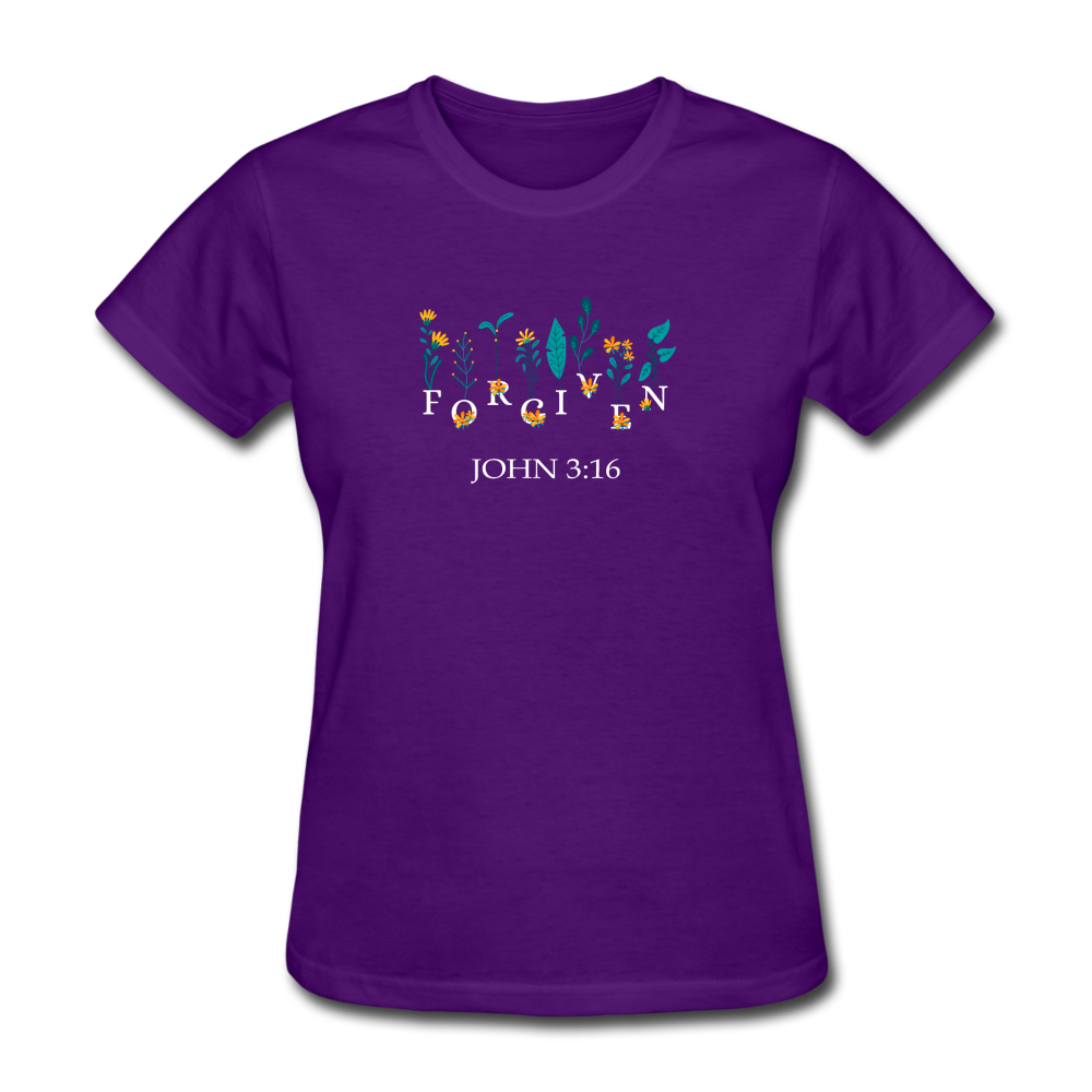 Women's Forgiven T-Shirt - purple