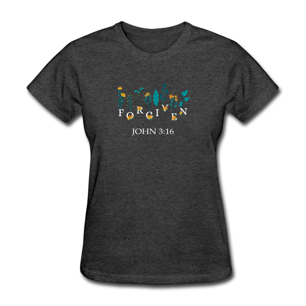 Women's Forgiven T-Shirt - heather black