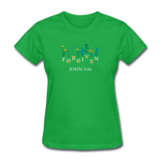 Women's Forgiven T-Shirt - bright green